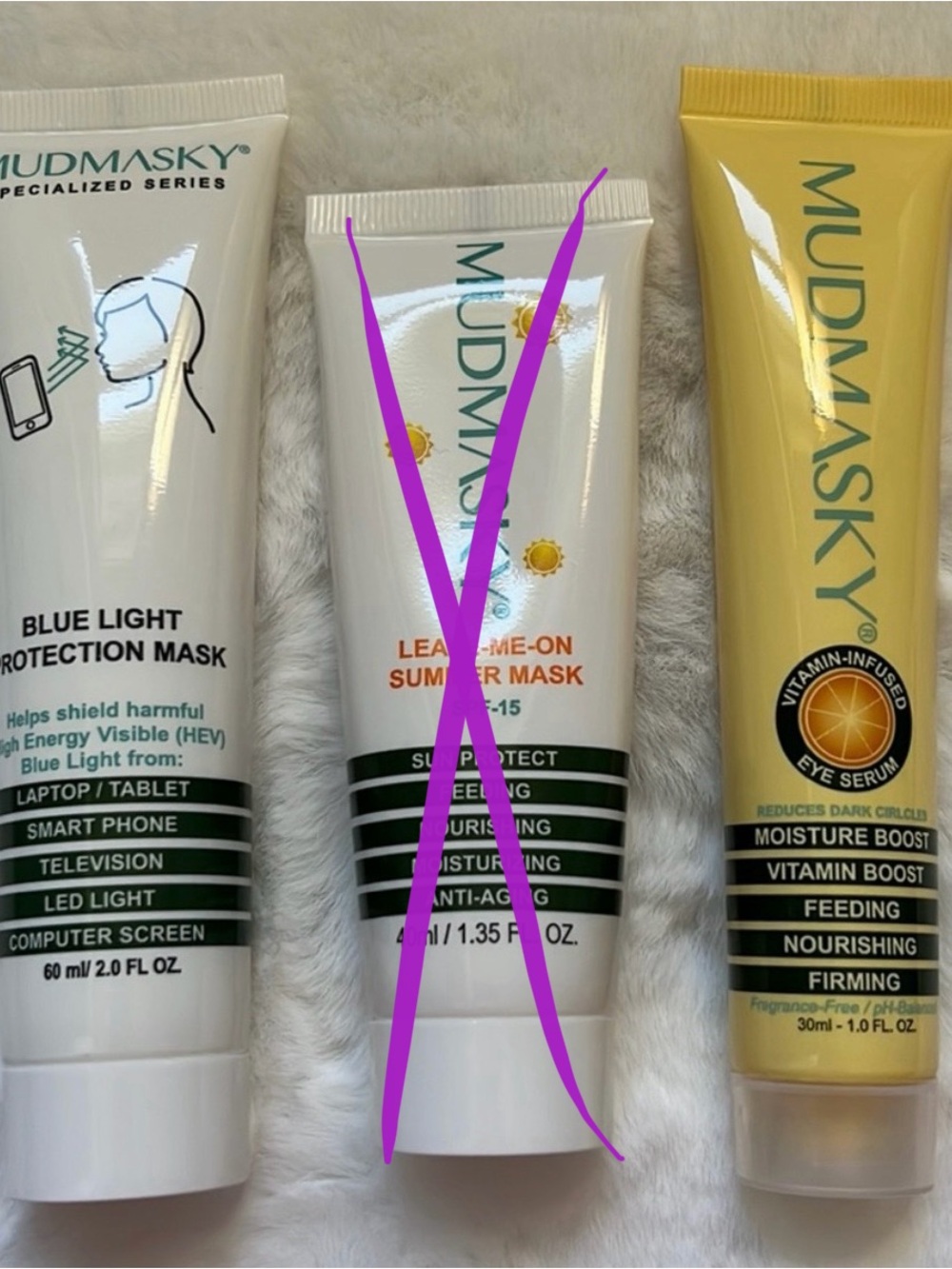 Mudmasky Blue Light Mask and Eye Serum
